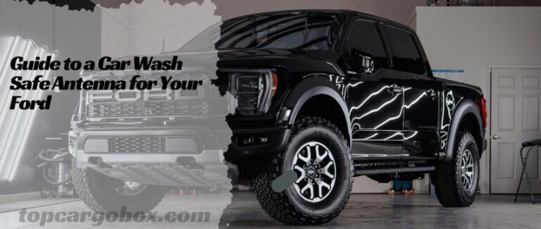 A person effortlessly hand-tightening the new low-profile antenna onto the fender of a Ford F-150 in under a minute.