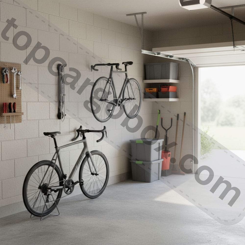 Detailed image showing the four wide, heavy-duty straps of the trunk rack firmly attached to the RAV4's hatch and bumper for a wobble-free fit.