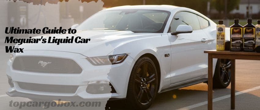This visual guide helps you quickly identify the right wax for your goal, whether it's removing scratches, achieving a wet look, or getting maximum durability.